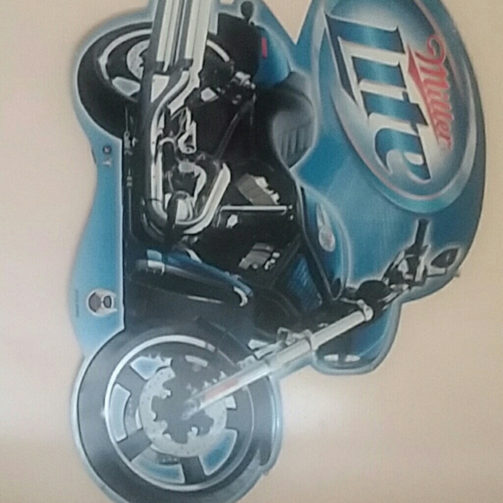 Metal sign